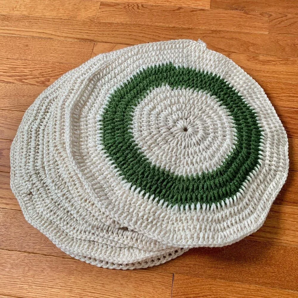 SET OF 6 HANDMADE CROCHET TABLE MATS